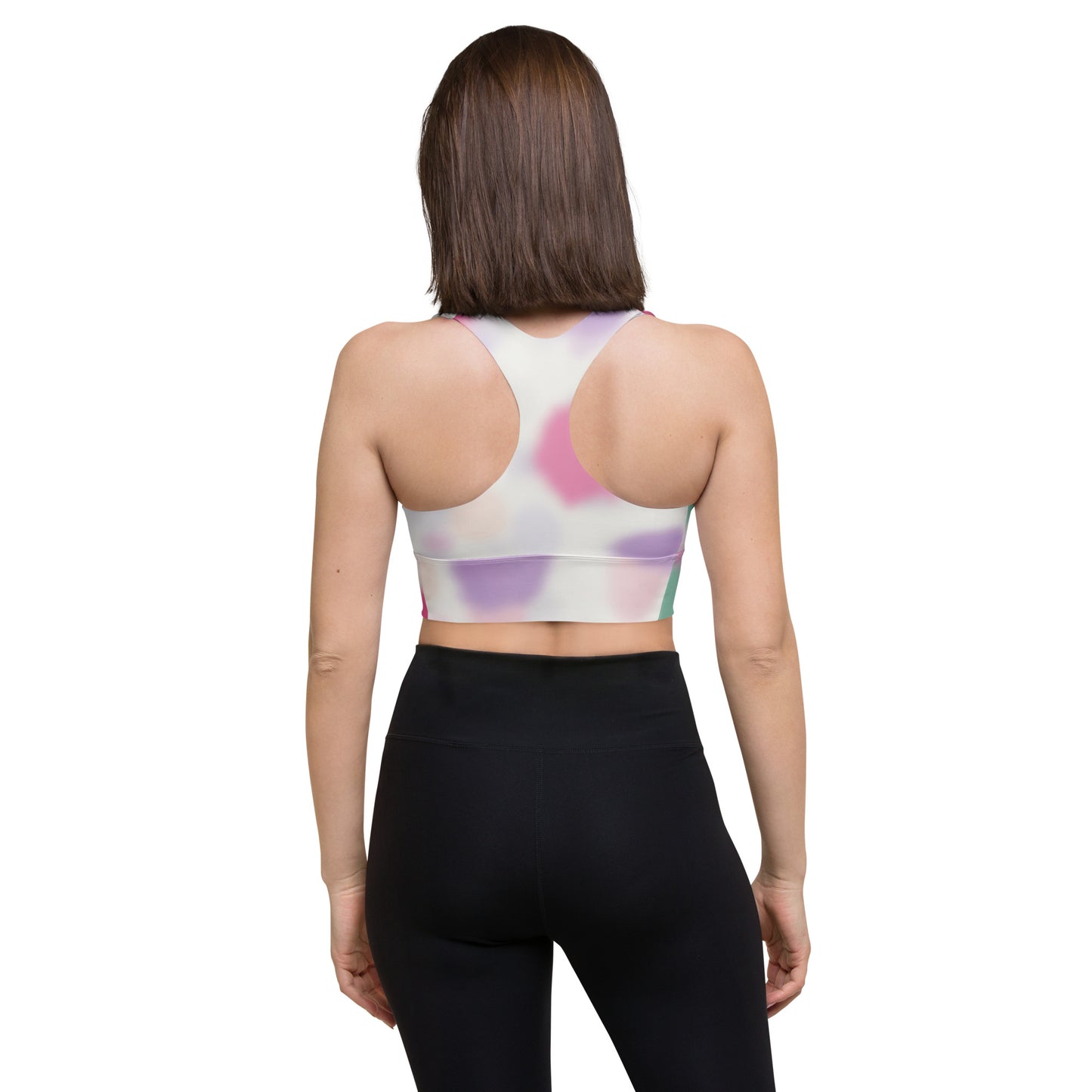 May Bright Longline sports bra