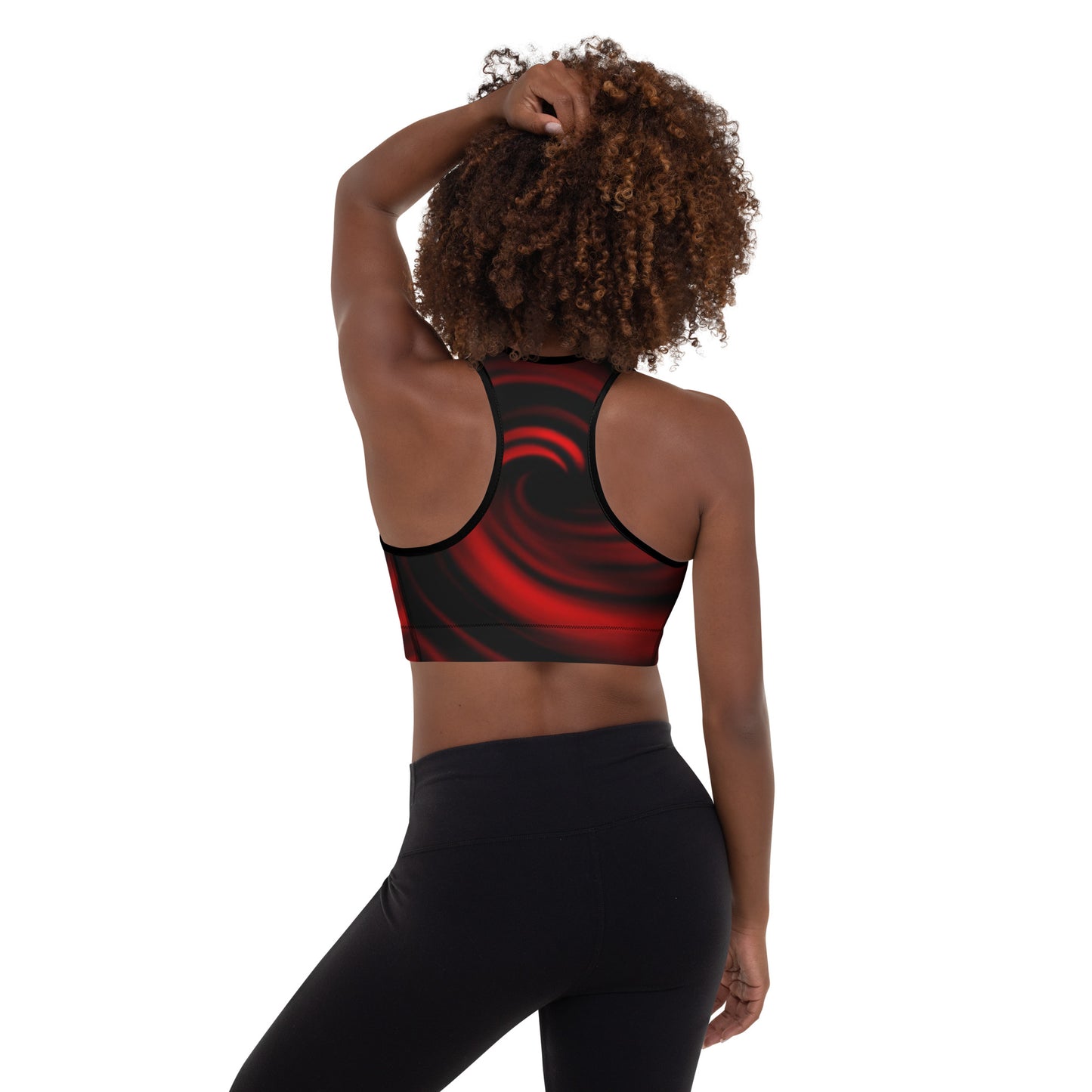 May's Dark Padded Sports Bra