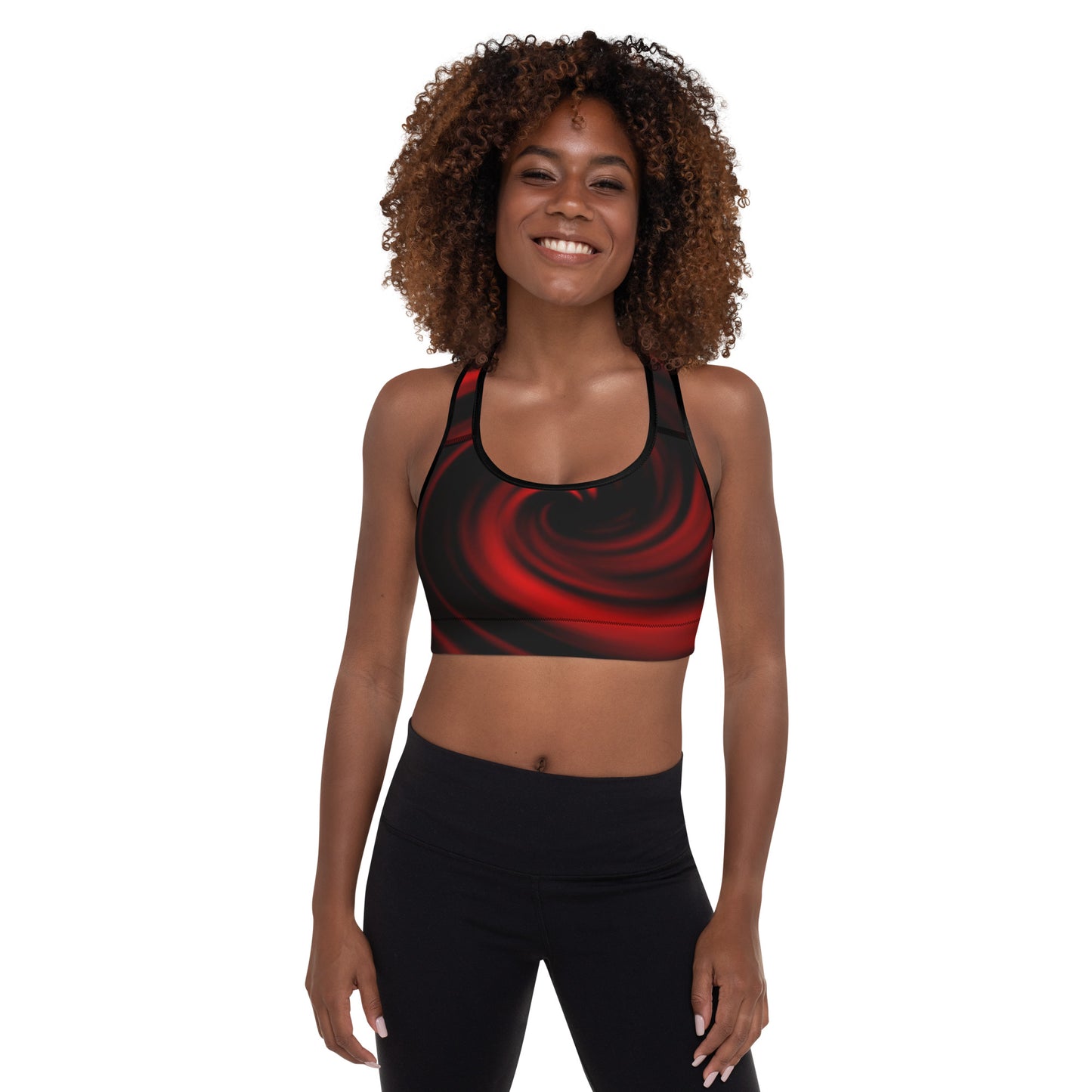 May's Dark Padded Sports Bra
