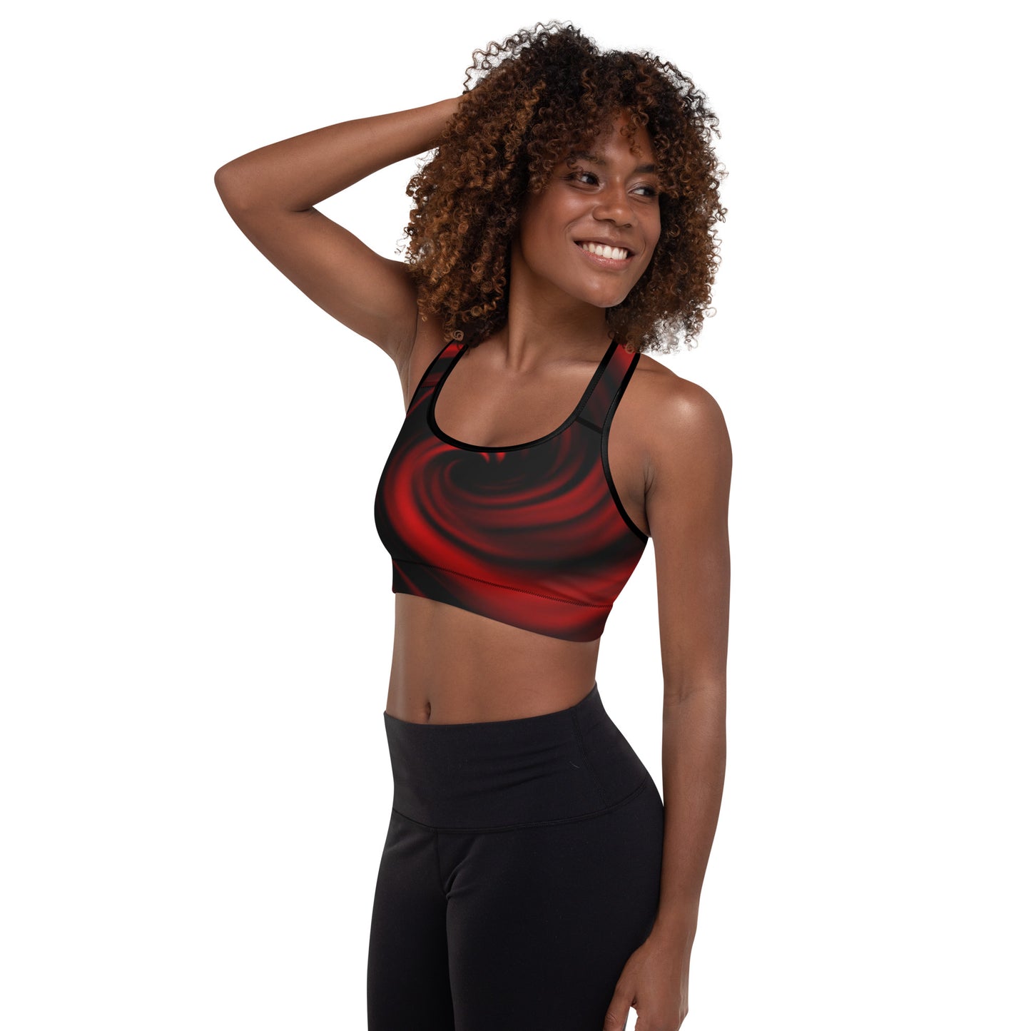 May's Dark Padded Sports Bra