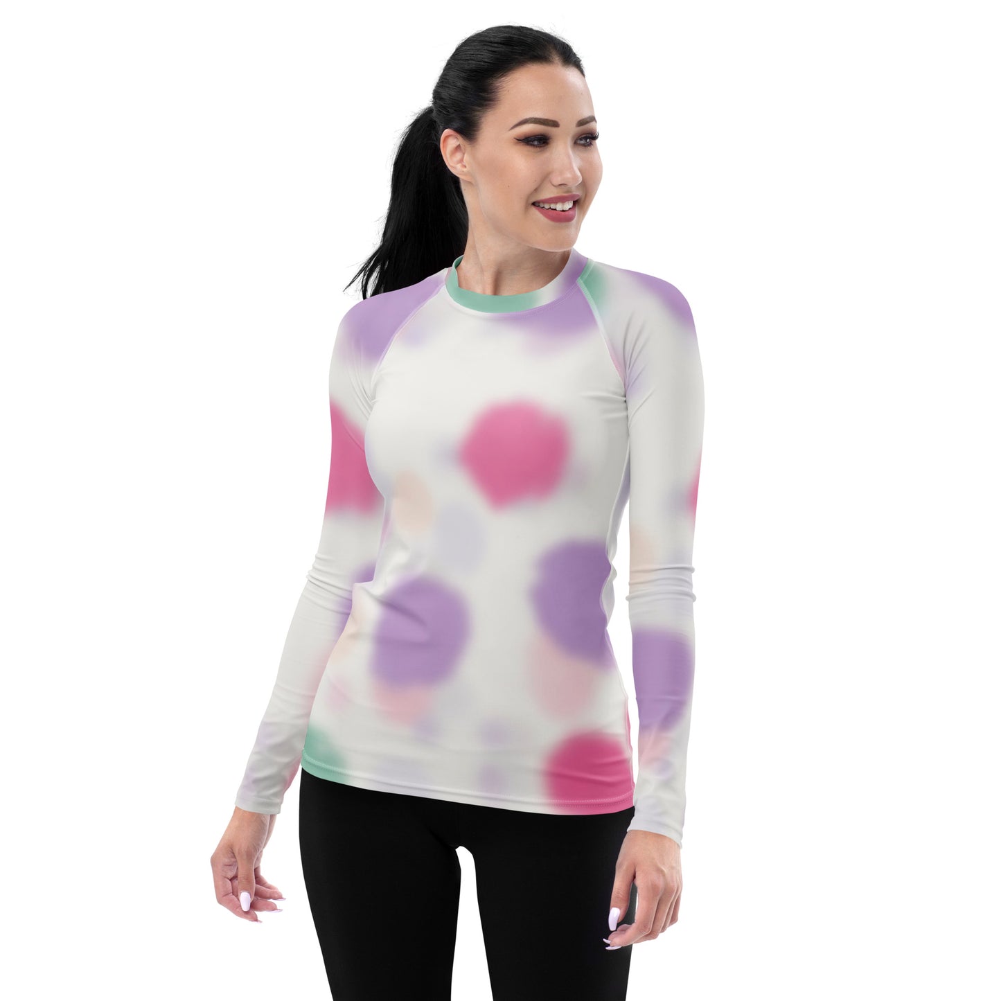Women's May Bright Rash Guard