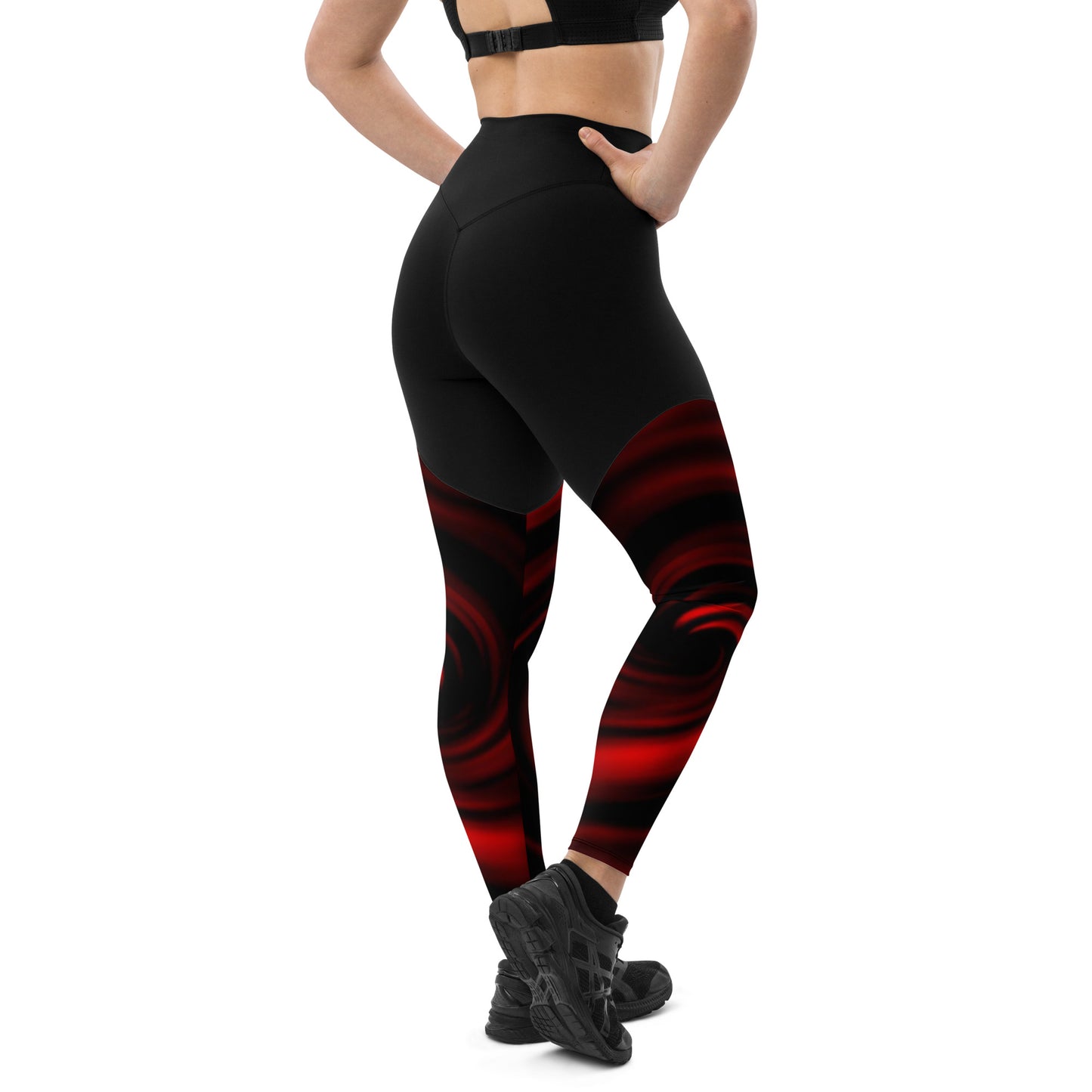 May's Dark Sports Leggings